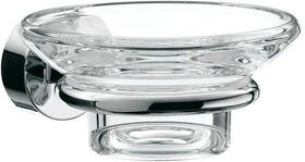 Emco Seifenhalter RONDO 2 Kristallglas klar chrom EMCO