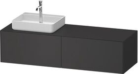 Duravit Waschtischunterbau WHITE TULIP 1600x408x550mm gra sdm o ES