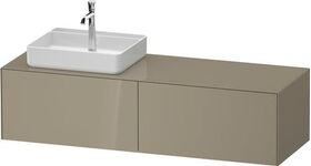 Duravit Waschtischunterbau WHITE TULIP 1600x408x550mm Steingr hgl o ES