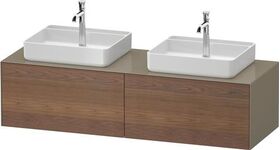 Duravit Waschtischunterbau WHITE TULIP 1600x408x550mm ami NB / Steingr hgl o ES