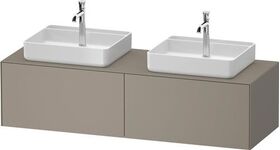 Duravit Waschtischunterbau WHITE TULIP 1600x408x550mm Steingr sdm o ES