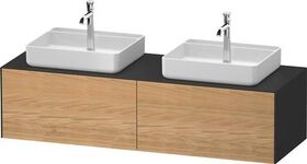 Duravit Waschtischunterbau WHITE TULIP 1600x408x550mm Ei na mass / gra sdm o ES