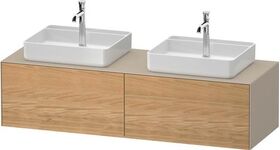 Duravit Waschtischunterbau WHITE TULIP 1600x408x550mm Ei na mass / ta sdm o ES