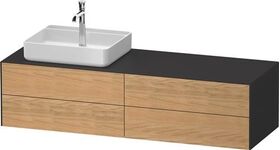 Duravit Waschtischunterbau WHITE TULIP 1600x408x550mm Ei na mass / gra sdm o ES