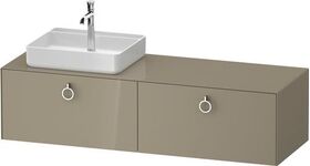 Duravit Waschtischunterbau WHITE TULIP 1600x408x550mm Steingr hgl o ES