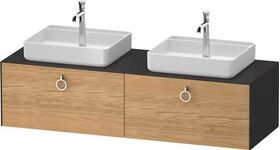 Duravit Waschtischunterbau WHITE TULIP 1600x408x550mm Ei na mass / gra sdm o ES