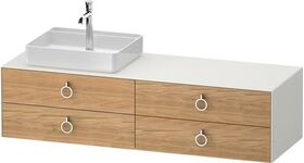 Duravit Waschtischunterbau WHITE TULIP 1600x408x550mm Ei na mass / we sdm o ES