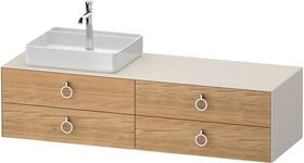 Duravit Waschtischunterbau WHITE TULIP 1600x408x550mm Ei na mass / No we sdm o