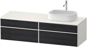 Duravit Waschtischunterbau Zencha 1600x442x550mm Ei sw / we s-matt o ES