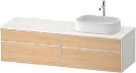 Duravit Waschtischunterbau Zencha 1600x442x550mm Ei na / we s-matt o ES