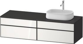 Duravit Waschtischunterbau Zencha 1600x442x550mm we / gra s-matt o ES