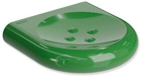 HEWI Seifenablage Ser 477, groß, mit Noppen maigrün