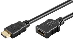 High-Speed-HDMI™-Verlängerungskabel mit Ethernet, 5m- VPE: 1