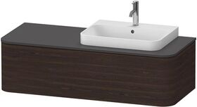 Duravit WTU HAPPY D.2 PLUS 1300x550mm 1 Ausz. WT re NB geb o ES