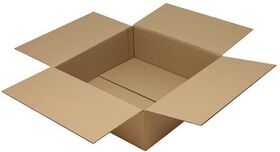 Faltkarton 2-wellig Maße 592x592x200mm Qualität 2.30BC braun TRANSPAK - VPE: 10