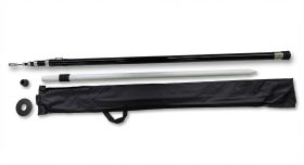 Bdt -Set: 5m verstärkter Drachenstab, Pole, Teleskopstange + Erdspieß + Tasche