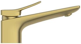 IDS Einhebel-Waschtischarmatur CHECK ohne Ablaufgarnitur brushed gold IDEAL STANDARD