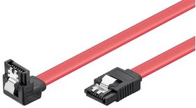 HDD S-ATA-Kabel 1,5 GBit/s/3 GBit/s 90° Clip, 0.5m- VPE: 1