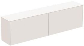 IDS Waschtischplatte TV741 CONCA o Ausschnitt, 1202x373mm weiß matt IDEAL STANDARD