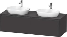 Duravit Waschtischunterbau Ketho.2 1600x459x550mm Be beids gra supermatt