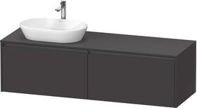 Duravit Waschtischunterbau Ketho.2 1600x459x550mm Be li graphit supermatt