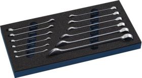 Werkzeugmodul 12-tlg.1/3-Modul Schlüsswelweiten 6-22mm TECWERK