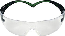 Schutzbrille SecureFit-SF400 EN 166,EN 170 Bügel schwarz grün,Scheibe klar