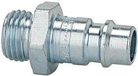 Stecknippel STA verz.Stecker DN 7,2-7,8 AG G 1/8 Zoll SW 14mm RIEGLER, 1 Stück