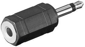 Kopfhörer-Adapter, AUX-Klinke 3,5 mm Mono zu Stereo- VPE: 10