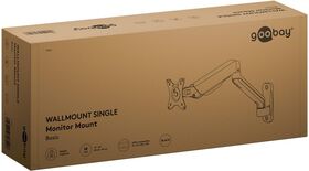 Single-Monitor-Wandhalterung mit mechanischer Feder- VPE: 1