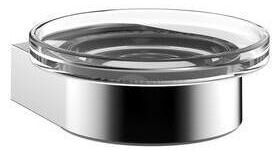 Emco Seifenhalter FLOW Schale Kristallglas klar chrom EMCO