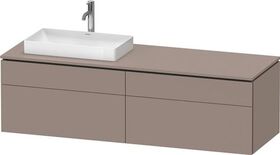 Duravit Waschtischunterbau L-CUBE 1620x482x550mm bas ma o ES