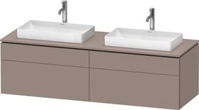 Duravit Waschtischunterbau L-CUBE 1620x482x550mm bas ma o ES