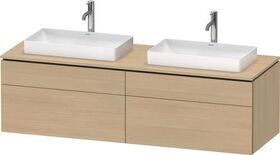 Duravit Waschtischunterbau L-CUBE 1620x482x550mm medi Ei o ES