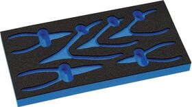 Werkzeugmodul Leereinlage 1/3-Modul 4000 871 242,6-tlg.PROMAT