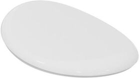 IDS WC-Sitz AVANCE mit Deckel, Scharniere chrom weiß IDEAL STANDARD