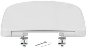 IDS WC-Sitz EUROVIT PLUS mit Deckel, Scharniere ES weiß IDEAL STANDARD - VPE: 6