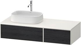 Duravit Waschtischunterbau Zencha 1300x281x550mm Ei sw / we s-matt o ES