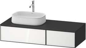 Duravit Waschtischunterbau Zencha 1300x281x550mm we / gra s-matt o ES