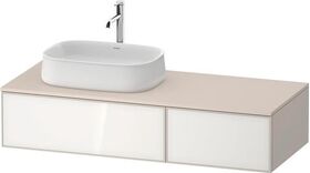 Duravit Waschtischunterbau Zencha 1300x281x550mm we / ta s-matt o ES