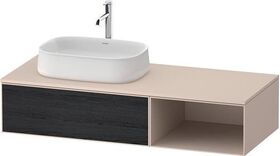 Duravit Waschtischunterbau Zencha 1300x281x550mm Ei sw / ta s-matt o ES