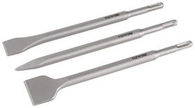 Einsteckwerkzeugset SDS-plus 3-tlg.in Ku.-Box L.250mm KU-Box TECWERK