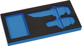 Werkzeugmodul Leereinlage 1/3-Modul 4000 871 245,18-tlg.PROMAT
