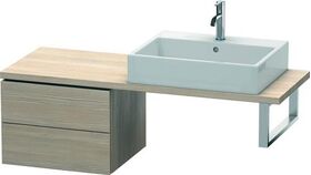 Duravit Konsolenunterschrank L-CUBE 400x520x477mm pine silver