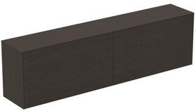 IDS Waschtischplatte TV741 CONCA o Ausschnitt 1202x373mm Eiche geflammt IDEAL STANDARD