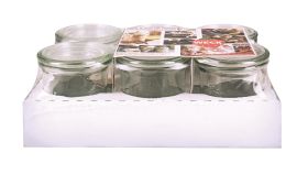 WECK  WECK Mini Sturz 140ml 6er Tray