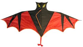 Bdt Drachen, Einleiner, Kite *Vampir* inkl. 30m Leine, 160x70cm+1,2m Stabilisierungsband