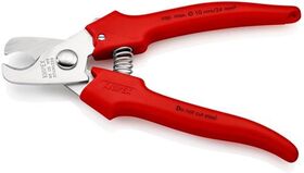 Kabelschere L.165mm Kopf pol.Ku.umspritzt KNIPEX