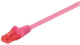 CAT 6 Patchkabel, U/UTP, magenta, 1.5m- VPE: 1