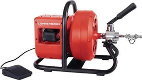 Akku-Rohrreinigungsmaschine RODRUM VarioClean f.Rohr-D.40-100mm 21,6kg